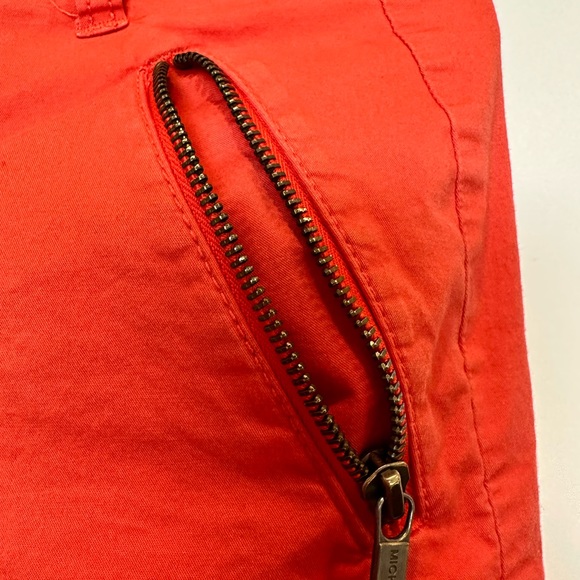 Michael Kors Orange Bermuda Short - Picture 4 of 6